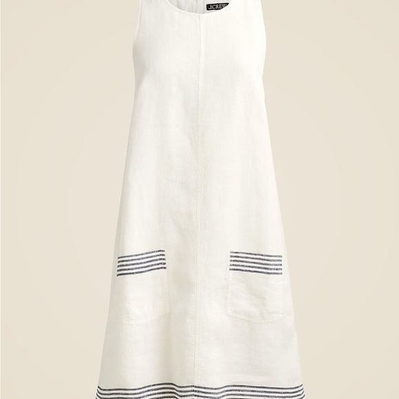 J. Crew Dresses & Skirts - NWT J. Crew Natural White Dress in linen